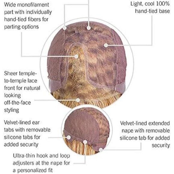 RAQUEL WELCH DRESS REHEARSAL (PETITE/AVERAGE) in RL11/25SS Honey Pecan - Picture 6 of 7